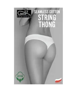 Gatta Thong 41639 Dámské kalhotky, tanga, L, černá #2316989