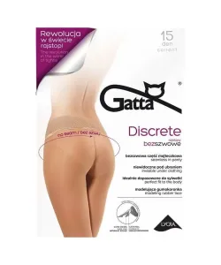 Gatta Discrete w01 Punčochové kalhoty, 4, černá