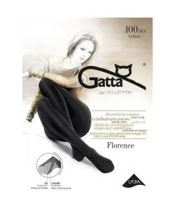 Gatta Florence 100 den punčochové kalhoty, 4-L, nero/černá