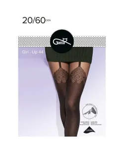 Gatta Girl-Up 44 Punčochové kalhoty, 2-S, Nero