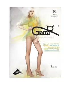 Gatta Laura 10 den punčochové kalhoty, 3-M, grafit/odc.szarego