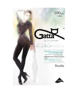 Gatta Rosalia 100 den punčochové kalhoty, 4-L, nero/černá