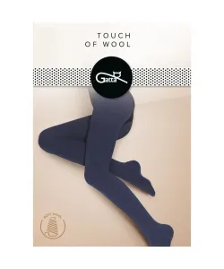 Gatta Touch Of Wool Punčochové kalhoty, 4-L, Nero #5456043