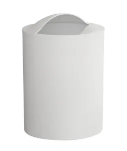 AQUALINE EYE odpadkový koš, 6 l, plast ABS, bílá 120902