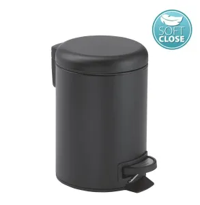 GEDY POTTY odpadkový koš 5l, Soft Close, černá mat 330914