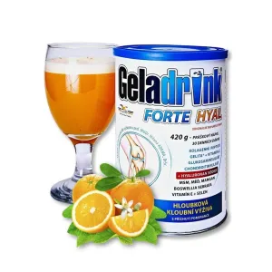 Geladrink Geladrink Forte HYAL 420 g Pomeranč