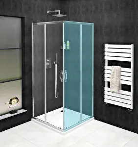 GELCO SIGMA SIMPLY sprchové dveře posuvné pro rohový vstup 800 čiré sklo GS2180