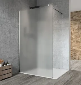 GELCO VARIO CHROME jednodílná sprchová zástěna k instalaci ke stěně, matné sklo, 1000  GX1410GX1010