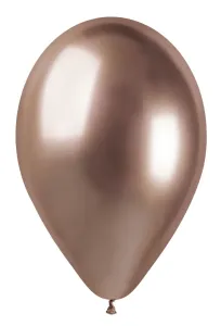 Gemar Sada chromových balonů - Růžovo-zlaté 5 ks
