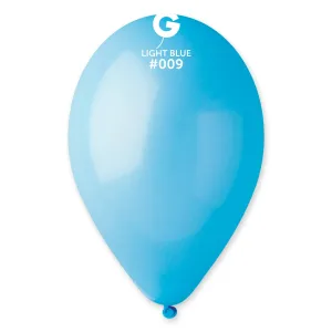 Gemar Balónek pastelový modrý 30 cm 100 ks #505404