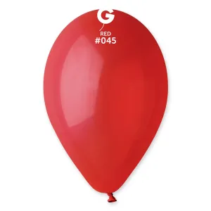 Gemar Balónek pastelový červený 26 cm 100 ks #505401