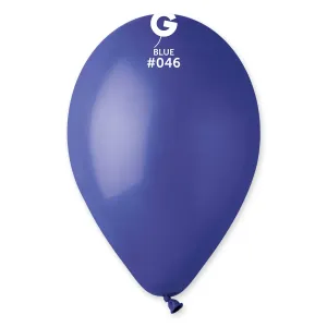 Smart Balloons Balonky 100 ks, tmavě modré, pastelové, 26 cm