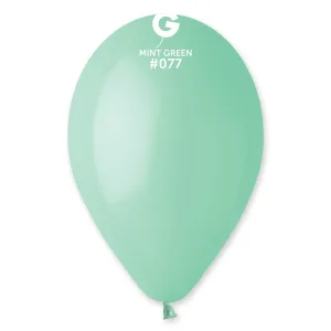 Gemar Balónek pastelový mint zelená 26 cm 100 ks