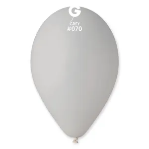 Gemar Balónek pastelový - šedý 26 cm 100 ks
