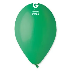 Gemar Balónek pastelový smaragdově zelený 26 cm 100 ks