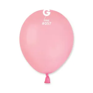 Gemar Balónek pastelový světle růžový 13 cm 100 ks
