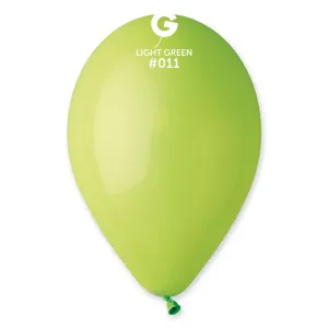Gemar Balónek pastelový světle zelený 30 cm 100 ks