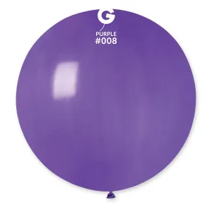 Gemar Kulatý pastelový balonek 80 cm fialový 25 ks