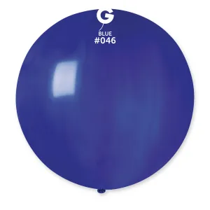 Gemar Kulatý pastelový balonek 80 cm modrý 25 ks #505510