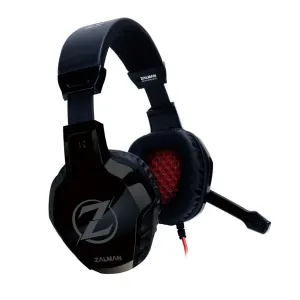 Zalman headset ZM-HPS300 / herní / náhlavní / drátový / 50mm měniče / 2x 3, 5mm jack