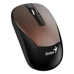Genius Myš Eco-8015, 1600DPI, 2.4 [GHz], optická, 3tl., bezdrátová USB, kávová, Integrovaná