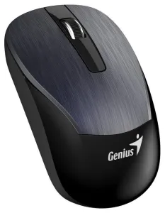 GENIUS myš ECO-8015/ 1600 dpi/ dobíjecí/ bezdrátová/ kovově šedá