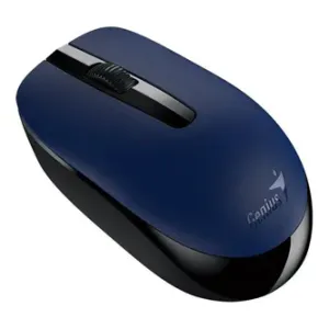 Genius Myš NX-7007, 1200DPI, 2.4 [GHz], optická, 3tl., bezdrátová USB, černo-modrá, AA #4999195
