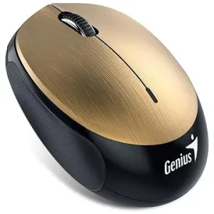 Myš drátová, Genius NX-9000BT, zlatá, optická, 1200DPI