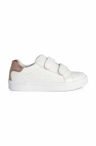 Dětské boty Geox bílá barva #5269625