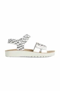 Dětské sandály Geox bílá barva #4986813