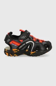 Dětské sandály Geox černá barva #4950903