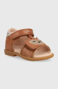 Dětské sandály Geox hnědá barva #5052280