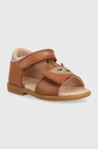 Dětské sandály Geox hnědá barva #4950860