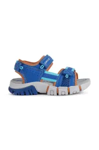 Geox Dynomix Sandále dětské Modrá #2877051