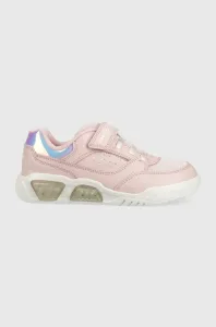 Dětské sneakers boty Geox růžová barva #3802996