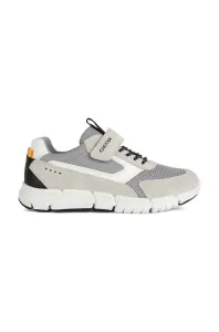 Dětské sneakers boty Geox šedá barva #4417762