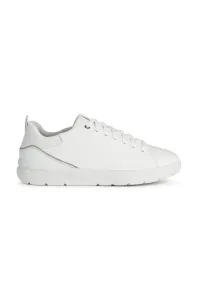Kožené boty Geox Spherica Ec4 bílá barva #3280815