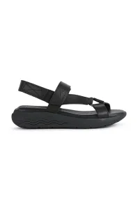 Sandály Geox Spherica Ec5w dámské, černá barva #1996503