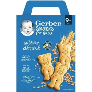 GERBER Snacks dětské sušenky 180 g