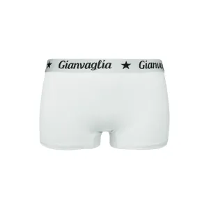 Dámské boxerky Gianvaglia nižší jednobarevné 8037 Barva/Velikost: bílá / L/XL