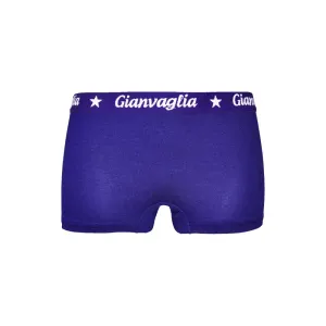 Dámské boxerky Gianvaglia nižší jednobarevné 8037 Barva/Velikost: fialová / S/M