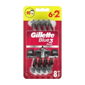 Gillette Jednorázová holítka Blue3 Plus 6+2 ks