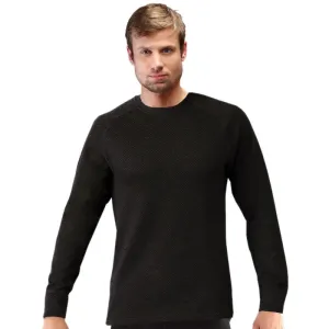 Gina Funkční tričko s dlouhým rukávem - Merino vlna 88014P Barva/Velikost: černá, šedá / XS/S