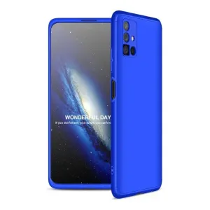 GKK 360 Protection Case full case přední + zadní strana Samsung Galaxy M51 modrá