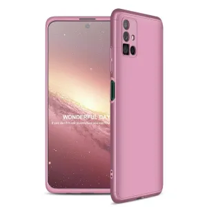 GKK 360 Protection Case full case přední + zadní strana Samsung Galaxy M51 růžová