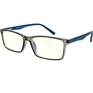 GLASSA Blue Light Blocking Glasses PCG 08, dioptrie: +3.50 modro šedá