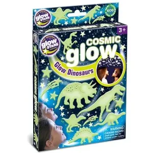 GlowStars Světélkující dekorace na zeď - Cosmic Dinosauři