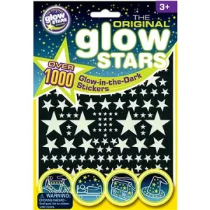GlowStars Světélkující hvězdy 1000 ks nálepek