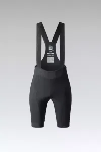 GOBIK Cyklistické kalhoty krátké s laclem - LIMITED 6.0 K6 W - černá M
