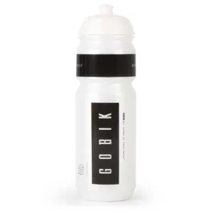 GOBIK Cyklistická láhev na vodu - SHIVA - černá/bílá